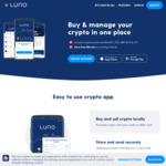 Free $30 Worth of Bitcoin (BTC) for Signup and Verify @ Luno
