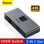 Baseus HDMI Splitter 4K 60Hz Bi-Direction HDMI Switch Audio Adapter A$12.98 Delivered @eSkybird