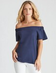 Womens Off The Shoulder Top $3 (Was $39.99) + $10 Delivery ($0 C&C/ $100 Order) @ Rivers Online