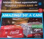 20 Cans of Coke 375ml for $9.99 at Pasadena Foodland, SA
