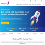 70% off New Web Hosting Services for 1 Year @ VentraIP