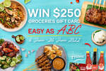 Win a $250 Groceries Gift Card and Selection of ABC Sauces or 1 of 3 Minor Prizes from Asian Inspirations