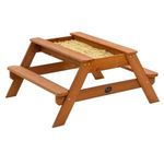 Kids' Wooden Sand and Picnic Table - $84 - Half Price