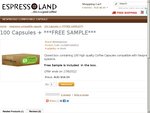 Nespresso Compatible Capsule 100 $55 Incl Shipping Australia Wide from Espressoland with Coupon