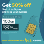 Optus 50% off port-in offer for all Regional Australia and Tasmania customers