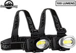 Sonnenberg 3W LED Headlamp 2-Pack $4.99 + Shipping ($0 Delivery with OnePass) @ Catch