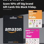 10% off Amazon, Ultimate Him, Her, Home, Kids & Teens Gift Cards @ ALDI