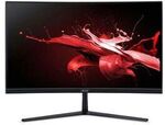 Acer 23.6" FHD 1ms 144Hz Curved Gaming Monitor $163 + Delivery ($0 to Metro Areas/ C&C/ in-Store) @ Officeworks