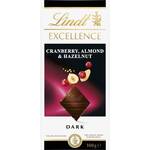 Lindt Excellence & Lindor Chocolate Block 100g Varieties $2.50 Each (Half Price) @ Woolworths
