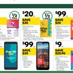 amaysim Prepaid $99 12 Months, 60GB, Unlimited Calls & SMS to 28 Countries ($119 Ongoing) + 1000 Rewards Points @ Woolworths