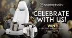 Win a noblechairs Legend White Edition Gaming Chair and Cleaning Kit from Caseking