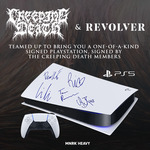 Win a Creeping Death Signed PlayStation 5 from Revolver