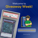 Win a Blue-Eyes Ultimate Dragon PSA 9 from Drip for Days