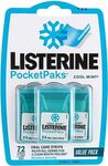 [Backorder] Listerine PocketPaks Cool Mint 3 Pack (72 Strips) $4.99 + Delivery ($0 with Prime/ $39 Spend) @ Amazon AU