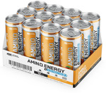 Optimum Nutrition Amino Energy Sparkling Energy Drink 355ml X 12 Cans $25 + $9 Shipping Per Case @ The Edge