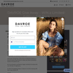 Win a Limited Edition Haircare Gift Pack from DAVROE