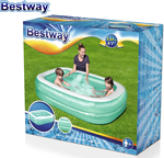 [OnePass] Bestway 201x150cm Blue Rectangular Family Pool - 450L $10.50 Delivered @ Catch