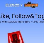 Win an ELEGOO Mars 3 Pro 3D Printer + 3 Bottles of Resin from Elegoo & Morgenstrern Printing