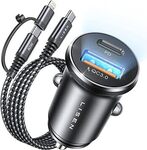LISEN 54W 2-in-1 Fast Charging Cigarette Lighter USB Charger $13.99 + Delivery ($0 with Prime/ $59 Spend) @ LISEN via Amazon AU