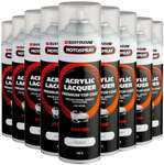 12 Cans Rust-Oleum Motospray Premium Top Coat Acrylic Lacquer, Clear Gloss / Gloss White $79 Delivered @ South East Clearance