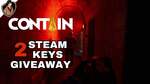 Win 1 of 2 Contain Steam Keys from The Games Detective