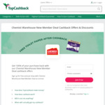 Chemist Warehouse (Limited Stock): Free Quilton Toilet Paper 36 (Value $14.99) after Cashback for New Members @ TopCashback