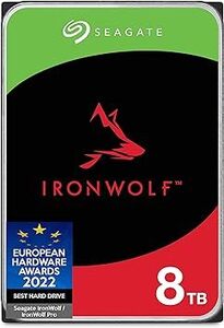 Seagate IronWolf 8TB NAS HDD – 3.5 Inch SATA 6Gb/s 7200 RPM 256MB Cache $270.73 Delivered @ Amazon US via AU