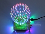 Colorful LED Cubic Ball Light Kit DIY Soldering Project US$8.99 (~A$13.65) + US$3 (~A$4.57) Post ($0 w/ US$20 Order) @ ICStation