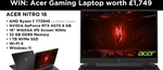 Win an Acer Nitro Gaming Laptop Worth £1,749 from Kitguru