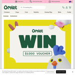 Win a $1,000 Voucher or 1 of 10 $100 Vouchers from Omlet AU