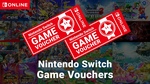 [SUBS, Switch] Bonus Gold Points (Worth $27) on Purchase of 2 Nintendo Switch Games Vouchers $134.95 @ Nintendo eShop