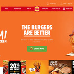 20% off Minimum $15 App Order, Pickup Only @ Hungry Jack's