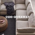 Win a $500 Gift Voucher from Freedom Furniture