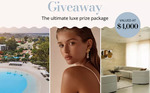 Win a $2,000 JR Living Voucher + 2-Night Stay at Sanctuary Cove + $600 Amber Sceats Voucher from Sitchu Melbourne