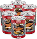 6 Tins X 500ml Bondall Monocel Interior & Exterior Stain & Varnish (Black) $35 Shipped @ South East Clearance