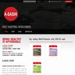 10% off Everything at A-Sashi Vitamins with Code BOSS