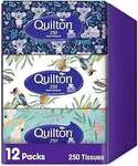 Quilton Hypo Allergenic 2-Ply 250 Facial Tissues, 12 Packs $22 ($19.80 S&S) + Delivery ($0 with Prime/ $59 Spend) @ Amazon AU