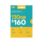 Optus $160 Prepaid 186 Day Starter Kit for $99 (in Store Only) @ Woolworths