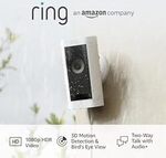 Ring Outdoor Stick up Cam Pro Plug-in Security Camera $99 Delivered @ Amazon AU