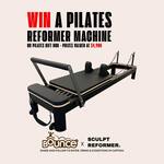 Win a Sculpt Reformer Machine and 3 Monthly Pilates Gift Boxes Valued at $4,907.80 from Bounce Foods [Optional Purchase]