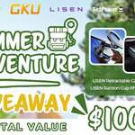 Win The $1000 Summer Outdoor Outing Gift from Lisen Tech