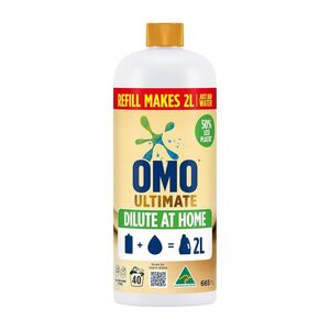 OMO Laundry Liquid Dilute at Home Refill Ultimate 665ml $14.17 + Delivery ($0 with Prime/ $59 Spend) @ Amazon AU