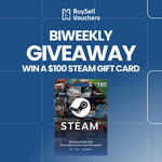 Win a $100 Steam Gift Card from Buy Sell Vouchers