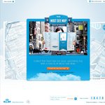 Free High-Quality Printed Custom Map of a Destination/City of Your Choice Delivered from KLM