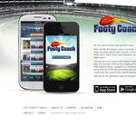 Footy Coach iPhone and Android Game - FREE