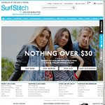 SurfStitch - Nothing over $30 Sale + Spend & Get Gift Card Offer