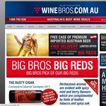 WINEBROS - FREE Case of Imported Beer ($69.95 Value) with Selected Dozen Red Wine & FREE Shipping