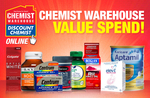 [Scoopon] Chemist Warehouse 50% off: $5 for $10 spend or $10 for $20 Spend 