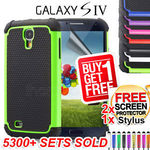 For Galaxy S4, Only $2.99 for 2x Case + 2x Screen Protector + 1x Stylus, Delivered