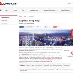 Qantas Asia Sale HK / Thai / Sing $788 SYD / BNE / ADE / MELB    
